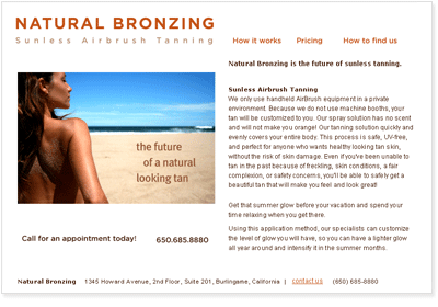Natural Bronzing